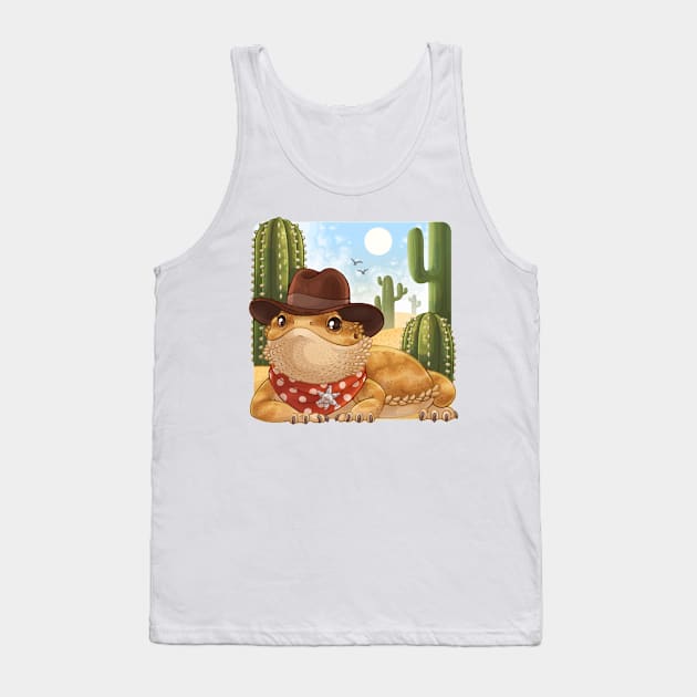 Sheriff Tank Top by NatureDrawing